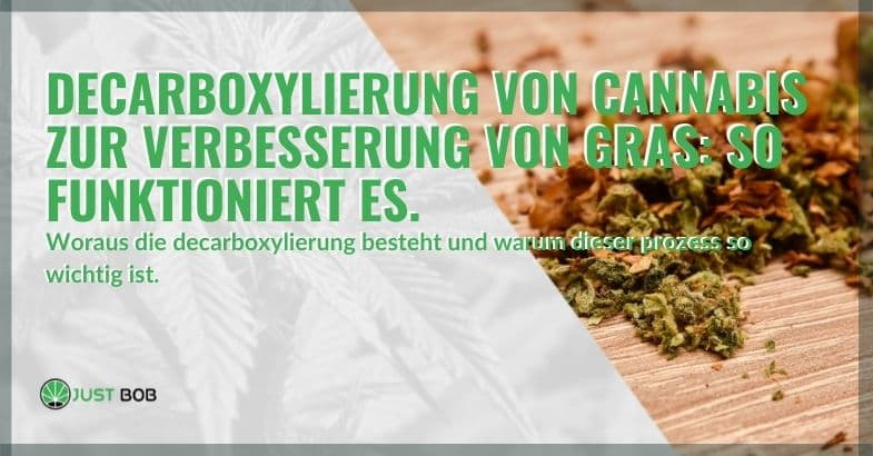 Decarboxylierung von Cannabis zur Verbesserung von Gras